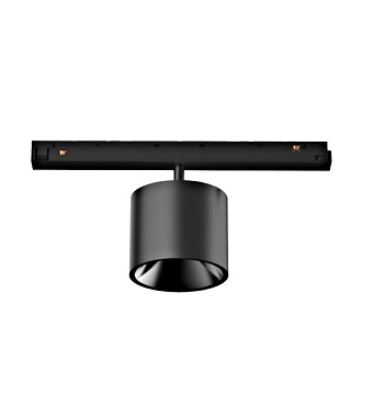 48V SPOT INSET DS 10W LF927 DALI NEGRU Schrack