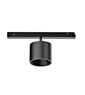 48V SPOT INSET DS 10W LF930 DALI NEGRU Schrack