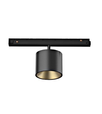 48V SPOT INSET DS 10W LF930 DALI NEGRU Schrack