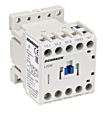 Contactor 3 poli, CUBICO Mini, 2,2kW, 6A, 1ND,24Vc.a. Schrack