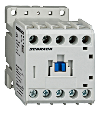 Contactor auxiliar 2ND+2NÎ, CUBICO, 6A, 24Vc.c. Schrack