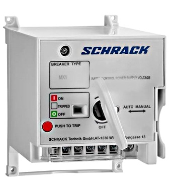 Acționare cu motor electric 110VAC/110-120VDC pt. MX2 Schrack