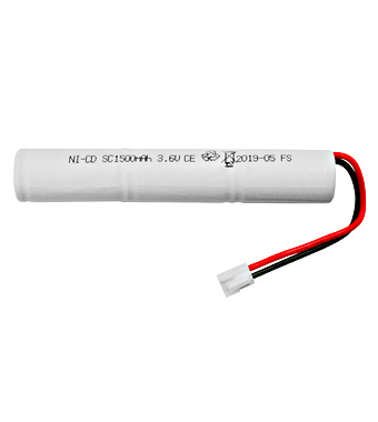 Accu NiCd 3,6V 1,5Ah ptr.C.il. Siguranta NLK5U003– Schrack