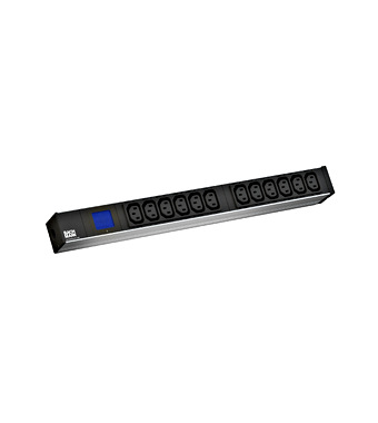BN500 – 19” 12xC13, 2 m fisa Schuko, AL, 16A -230V Schrack