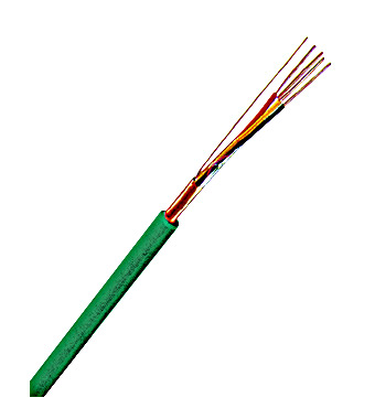 Cablu ecranat iz. şi manta LS0H J-H(ST)H 2x2x0,8 EIB verde Schrack