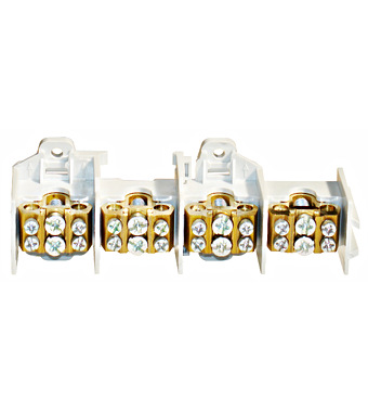Clemă derivaţie 4 module, 4x35mm² fiecare cu 4x35mm² Schrack
