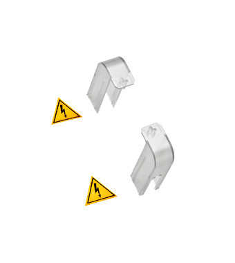 CAPUS Panel – Set connection space cover  Schrack