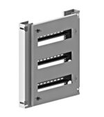 Cadru modular 3 rânduri x 14 mod., pe balamale, cu şine DIN Schrack — f wstie5040p