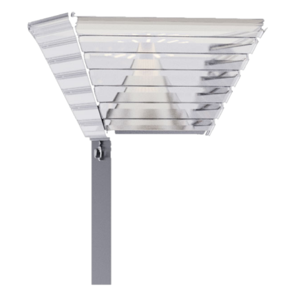 HADES - Bollard solar pătrat cu telecomandă