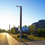 Modern,Luxury,Villa.,Street,Road,In,Contemporary,Residence,With,Barnhouse.