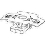 Piulita de insertie cu clema K2 Systems 1001643, MK2