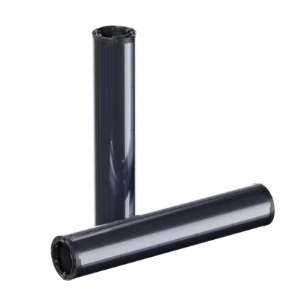 SolarWrap - Cilindru solar vertical pentru stâlpi (80W / 100W / 140W)