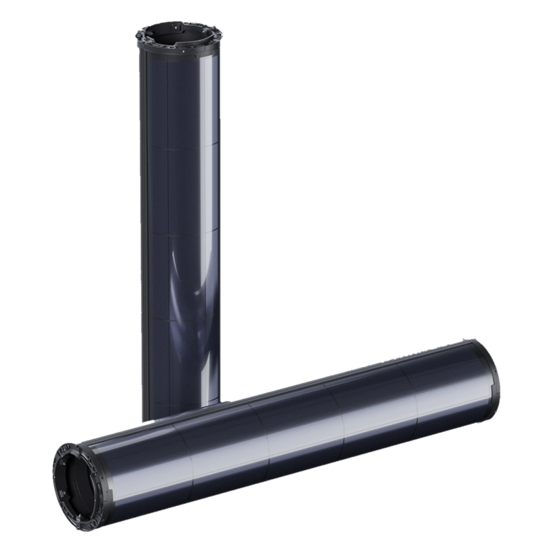 round-vertical-solar-cylinder-module
