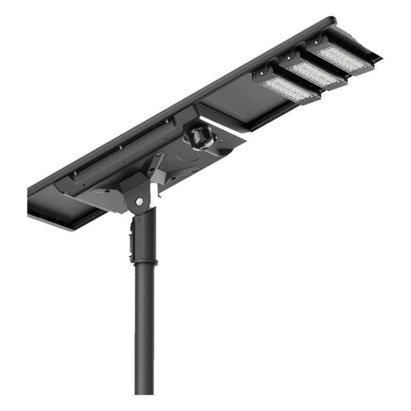 Lampă stradală solară All in One DIYA 80W cu MPPT — smart solar street light for government