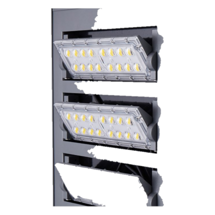 Lampă stradală solară split HELILUX-Plus 120W cu senzor microunde
