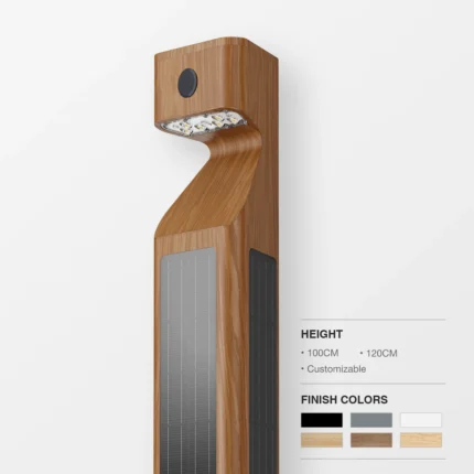 SOLVERT TRILUX – Bollard solar triunghiular