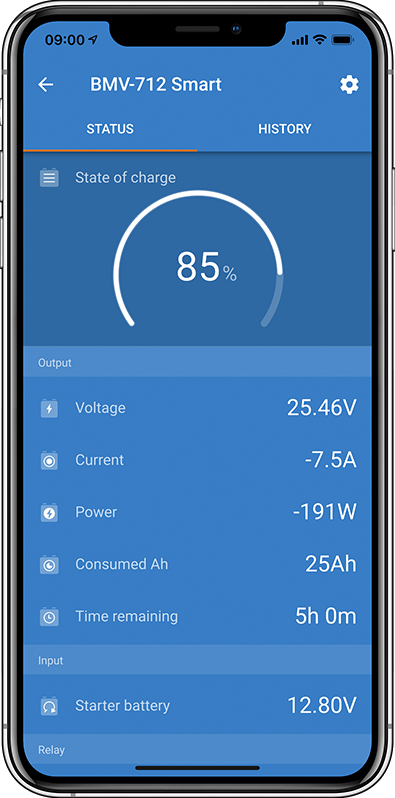 Battery Monitor BMV-702 BLACK Victron Energy