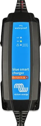 Blue Smart IP65 Charger 6V/12V-1.1 + DC connector Victron Energy