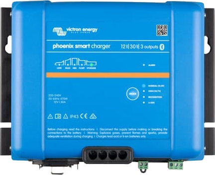 Smart IP43 Charger 12/30 (3) 120/240V Victron Energy