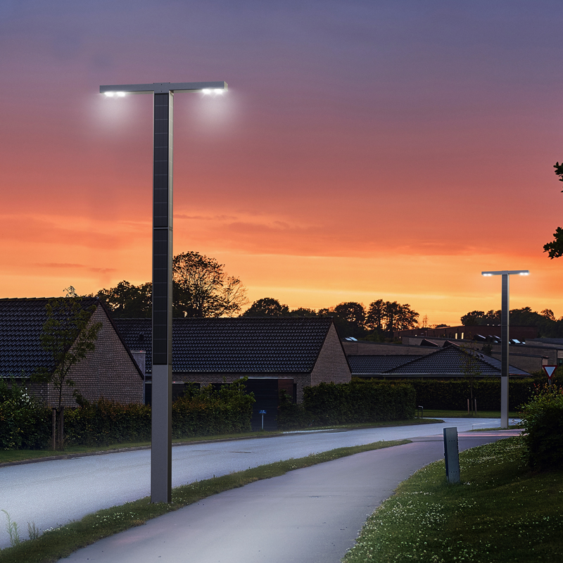 Quiet,Neighborhood,Street,At,Dusk